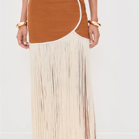 Azulu Fringe Skirt - Picture 6 of 7